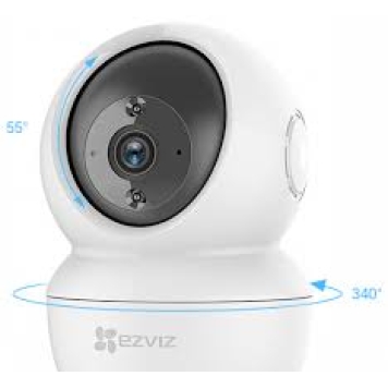 EZVIZ CS-C6N-R101-1G2WF 4mm 2mp IR 10m Wi-Fi 2 tomonlama audio MicroSD 256 GB gacha ichki mini PT kamera