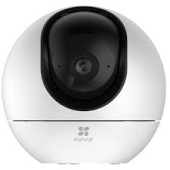 EZVIZ CS-H6-R100-1J5WF (4mm) 3K 5MP rangli tungi koʻrish IR 10m Wi-Fi 2 tomonlama audio MicroSD 512GB gacha ichki SMART Mini PT kamera