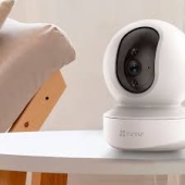 EZVIZ CS-TY1 4mm koʻrish bucagi: 85° 2mp IR 10m Wi-Fi 2 baland audio MicroSD 256 GB-a gacha Ichki Mini PT Kamera