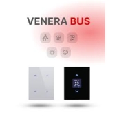 Venera Bus 3 Düyme Paneli Rang Qara, VEN-Bus-3G 3R-BL