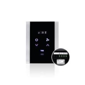 Venera Bus 3 Röle Chikishli Termostat Paneli Renk Siyah , VEN-Bus-AC-3R-BL