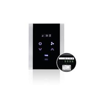 Venera Bus 3 Röle Chikishli Termostat Paneli Renk Siyah , VEN-Bus-AC-3R-BL